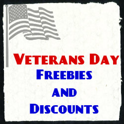Veterans Day Freebies and Discounts