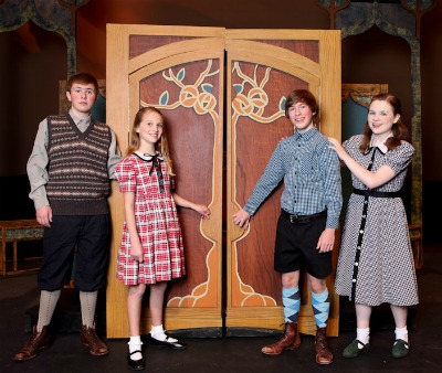 A group of performers posing for Our Trip to Narnia.