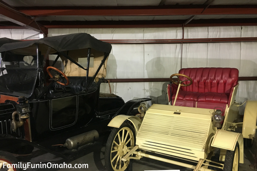 Antique cars at Stuhr Museum