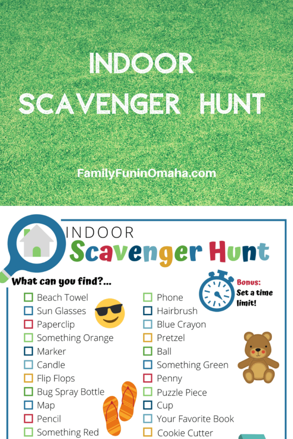 Indoor Scavenger Hunt | Family Fun in Omaha